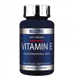 Vitamin E 400 100 caps SciTec